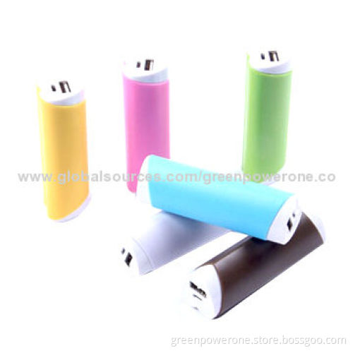 Universal USB Portable Power Banks, 2,600mAh for Cellphone, OEM Orders Welcomed